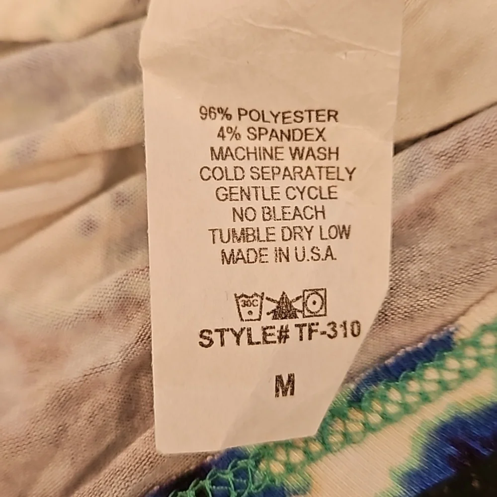 💕VERONICA M💕 Halter Top ~ Tie Dye Print Medium - Picture 6 of 6